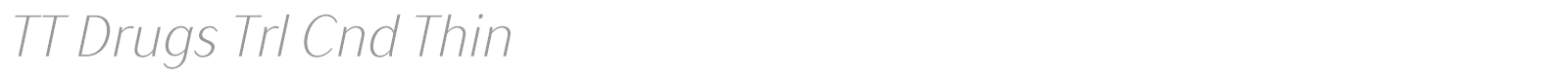 TT Drugs font preview